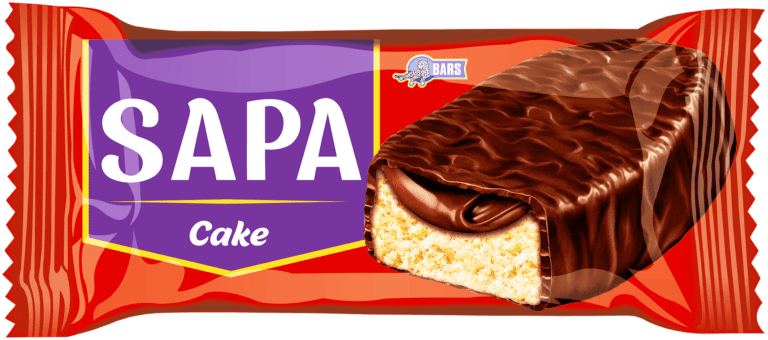 Bars Sapa mini choco coated cake